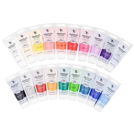 Akriliniai dažai 7C, 60 ml, baltos sp. 1 Akriliniai dažai 7C, 60 ml, baltos sp. 1