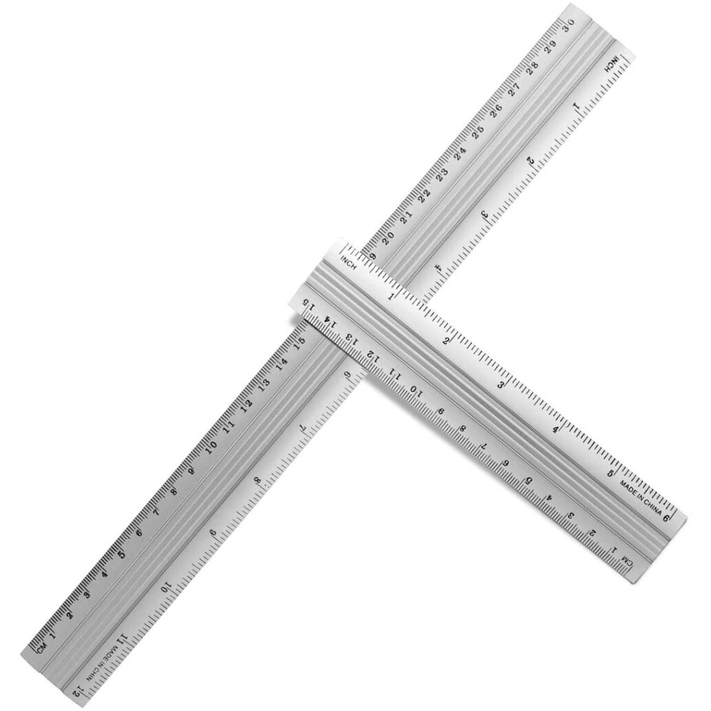 Aliuminio liniuotė GR-119-20, Grand, 20cm 1