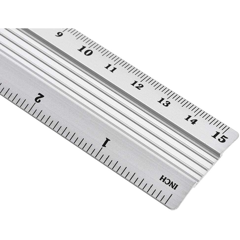 Aliuminio liniuotė GR-119-20, Grand, 20cm 2