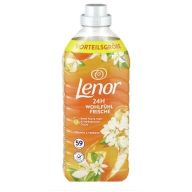 Audinių minkštiklis LENOR Orange&Verbene, 1239ml