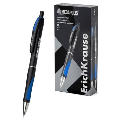 Automatinis pieštukas MEGAPOLIS CONCEPT, ErichKrause, 0.9mm, HB Automatinis pieštukas MEGAPOLIS CONCEPT, ErichKrause, 0.9mm, HB