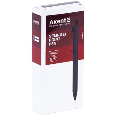 Automatinis tušinukas PRIME, Axent, 0.7mm, tamsiai mėlynos sp. korpusas, mėlynos sp. Automatinis tušinukas PRIME, Axent, 0.7mm, tamsiai mėlynos sp. korpusas, mėlynos sp.