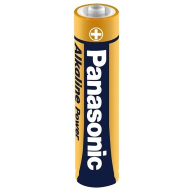 Baterijos PANASONIC Alkaline Power, AAA (LR03), 4 vnt.