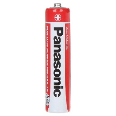 Baterijos PANASONIC Zinc-Carbon, AAA (LR03), 4 vnt. Baterijos PANASONIC Zinc-Carbon, AAA (LR03), 4 vnt.