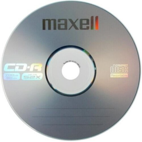 CD-R diskai MAXELL, 700MB, 52X, 80min., 50 vnt. 1
