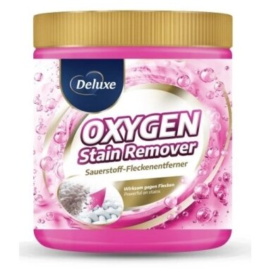 Dėmių valiklis DELUXE Oxygen, 600 g