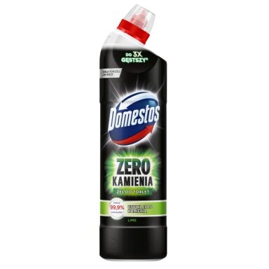 Dezinfekcinis WC valiklis DOMESTOS Zero Limescale Lime, 750 ml