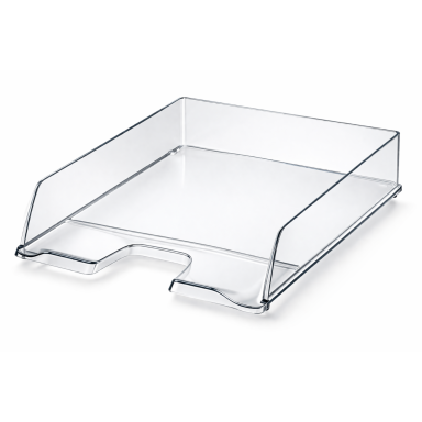 Dokumentų lentynėlė CENTRA A4, skaidri, 345×253×60 mm – NAUDOTA Dokumentų lentynėlė CENTRA A4, skaidri, 345×253×60 mm – NAUDOTA