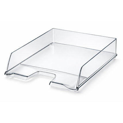 Dokumentų lentynėlė CENTRA A4, skaidri, 345×253×60 mm – NAUDOTA Dokumentų lentynėlė CENTRA A4, skaidri, 345×253×60 mm – NAUDOTA