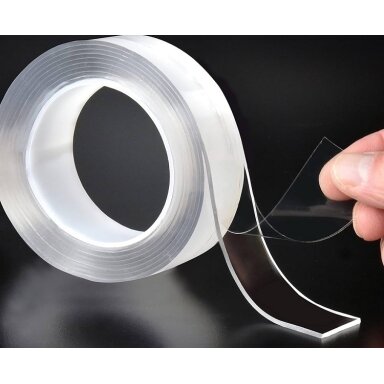 Dvipusė lipni nano juostelė GRAND, 30mm x 5m x 1mm Dvipusė lipni nano juostelė GRAND, 30mm x 5m x 1mm
