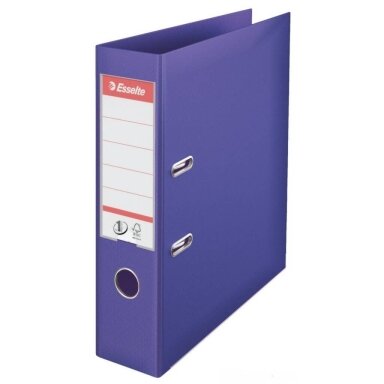 Esselte A4 segtuvas 75 mm violetinis su svertiniu mechanizmu Esselte A4 segtuvas 75 mm violetinis su svertiniu mechanizmu