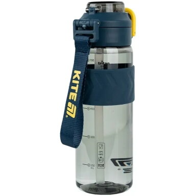 Gertuvė KITE, 800 ml, su užrakinamu dangteliu, pilkos-žalios sp. tritano plastikas
