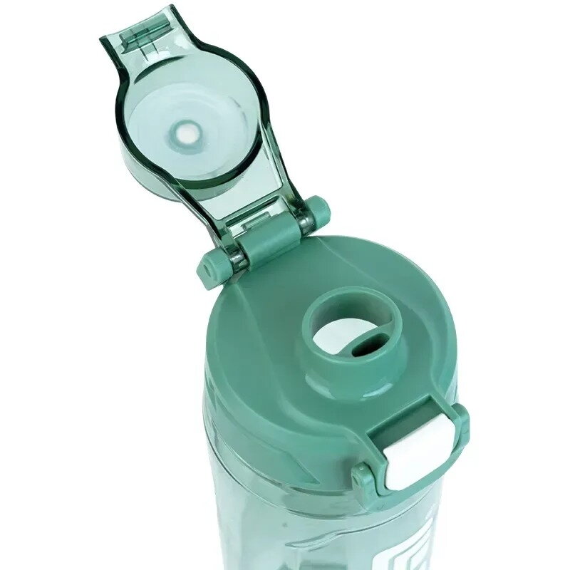 Gertuvė KITE, 800 ml, su užrakinamu dangteliu, žalios sp. tritano plastikas 2