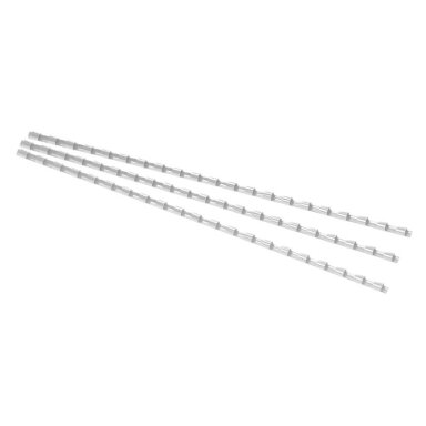 Įrišimo spiralės FOROFIS, 6mm, plastikinės, 100 vnt., baltos sp.