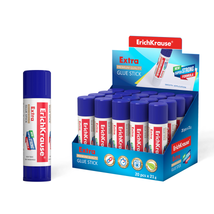Klijų pieštukas EXTRA, ErichKrause, 21g Klijų pieštukas EXTRA, ErichKrause, 21g
