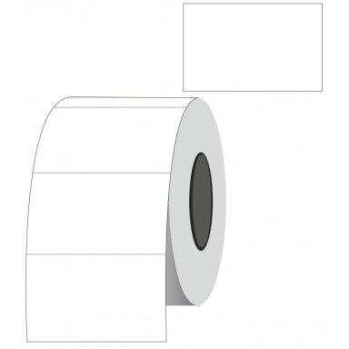 Lipnios etiketės į kainų ženklintuvus, 26x16mm, stačiak., 1000 etik., baltos sp. Lipnios etiketės į kainų ženklintuvus, 26x16mm, stačiak., 1000 etik., baltos sp.