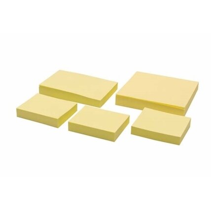 Lipnūs lapeliai užrašams 654, Eagle, 75x75mm, 100 lapelių, geltonos sp. 2 Lipnūs lapeliai užrašams 654, Eagle, 75x75mm, 100 lapelių, geltonos sp. 2