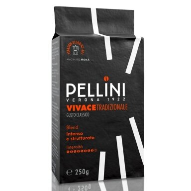 Malta kava VIVACE TRADIZIONALE Gusto Classico, Pellini, 250 g Malta kava VIVACE TRADIZIONALE Gusto Classico, Pellini, 250 g