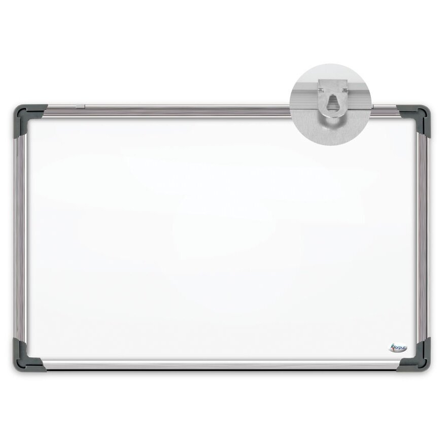 Magnetinė lenta FORPUS, 600x900mm, baltos sp., aliuminio rėmu Magnetinė lenta FORPUS, 600x900mm, baltos sp., aliuminio rėmu