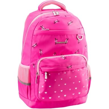 Mokyklinė kuprinė, CoolForSchool, 430x300x170mm, rožinės sp. Mokyklinė kuprinė, CoolForSchool, 430x300x170mm, rožinės sp.