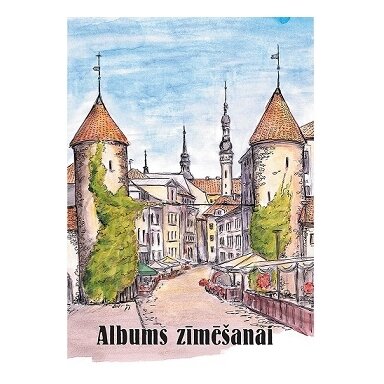 Piešimo albumas, A3, 30 lapų, 120gsm Piešimo albumas, A3, 30 lapų, 120gsm