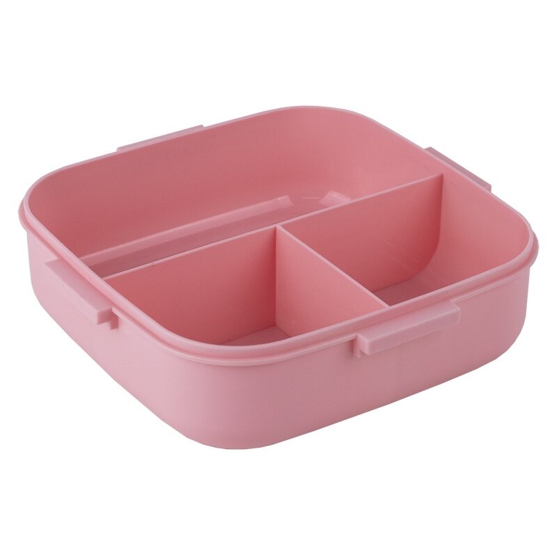 Pietų-užkandžių dėžutė, Kite, 1100ml, 3 skyriai,su įrankiais, rožinės sp. 3 Pietų-užkandžių dėžutė, Kite, 1100ml, 3 skyriai,su įrankiais, rožinės sp. 3