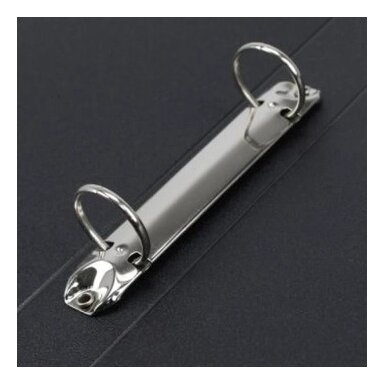 Plastikinis segtuvas AXENT, A4, 700mkr, 25mm, su 2-iem žiedais, juodos sp. Plastikinis segtuvas AXENT, A4, 700mkr, 25mm, su 2-iem žiedais, juodos sp.