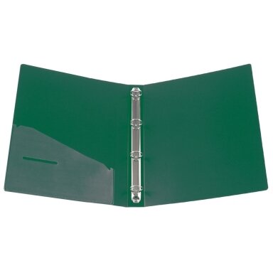 Plastikinis segtuvas AXENT, A4, 700mkr, 35mm, su 4-iais žiedais, žalios sp. Plastikinis segtuvas AXENT, A4, 700mkr, 35mm, su 4-iais žiedais, žalios sp.