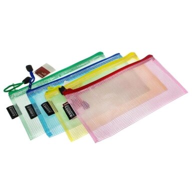 Plastikinis vokas su užtrauktuku AXENT, DL, 180mkr, permatomas, 4 sp. Plastikinis vokas su užtrauktuku AXENT, DL, 180mkr, permatomas, 4 sp.