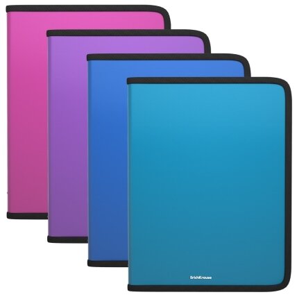 Plastikinis dėklas su užtrauktuku MATT VIVID, ErichKrause, A4+, 500mkr, 4 sp. Plastikinis dėklas su užtrauktuku MATT VIVID, ErichKrause, A4+, 500mkr, 4 sp.