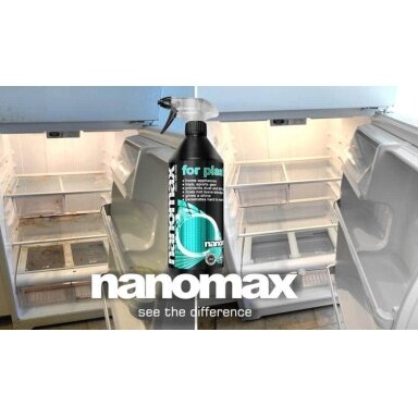 Purškiamas plastikinių paviršių valiklis NANOMAX Pro, 500ml
