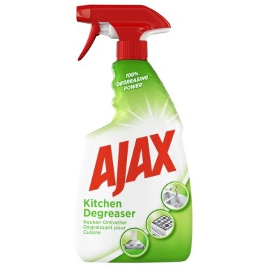 Riebalų ir nešvarumų valiklis AJAX Kitchen Cleaner degreaser, 750ml Riebalų ir nešvarumų valiklis AJAX Kitchen Cleaner degreaser, 750ml
