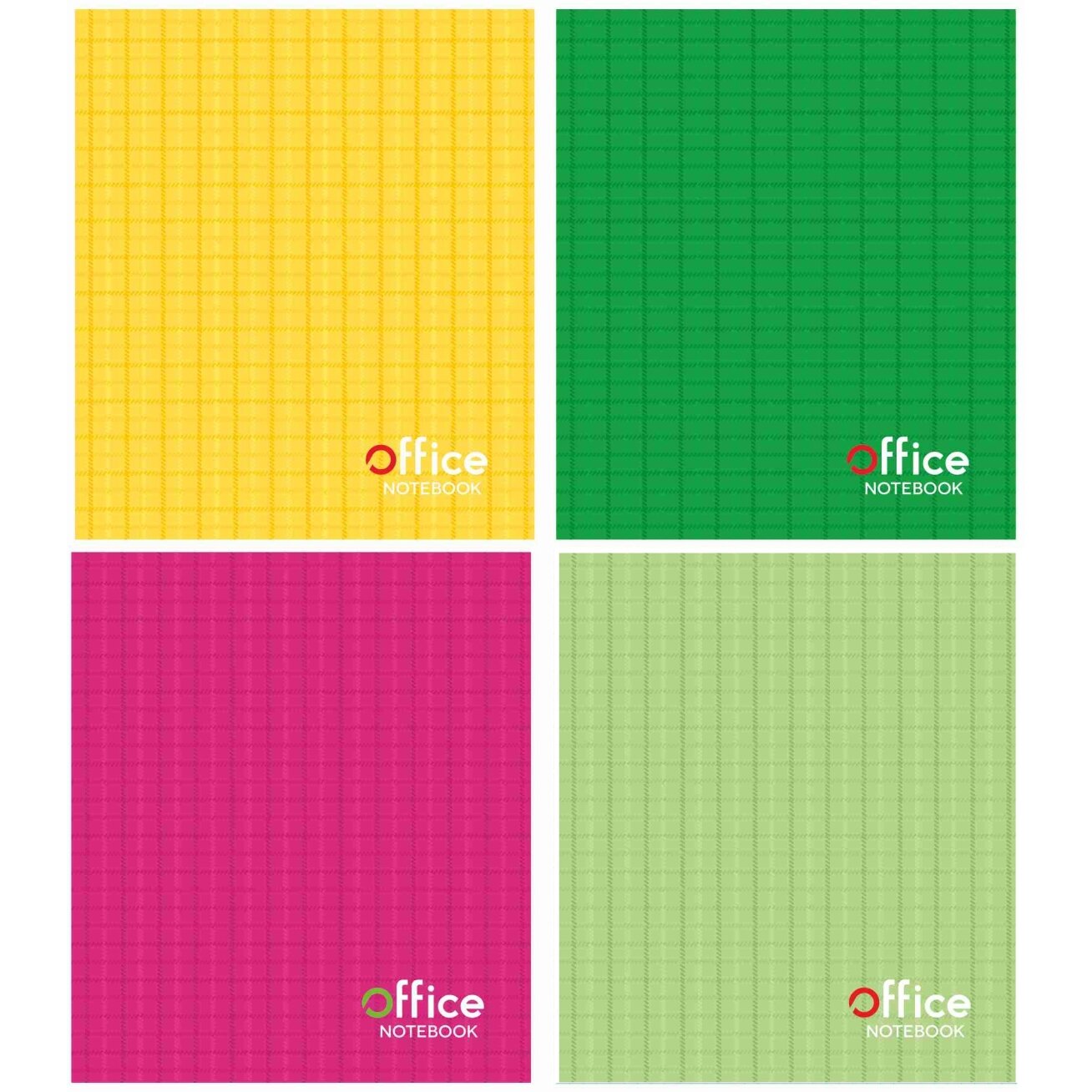 Sąsiuvinis OFFICE, A5, 60 lapai, langeliais, 70gsm Sąsiuvinis OFFICE, A5, 60 lapai, langeliais, 70gsm