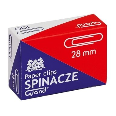 Sąvaržėlės R28, Grand, ilgis 28mm, 100vnt. Sąvaržėlės R28, Grand, ilgis 28mm, 100vnt.