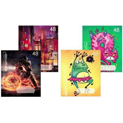Sąsiuvinis, A5, langeliais, 48 lapai, 70gsm 1 Sąsiuvinis, A5, langeliais, 48 lapai, 70gsm 1