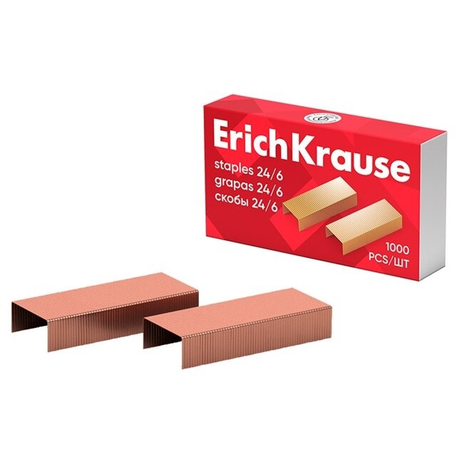 Sąsagėlės ErichKrause, Nr. 24/6, 1000 vnt., vario sp.
