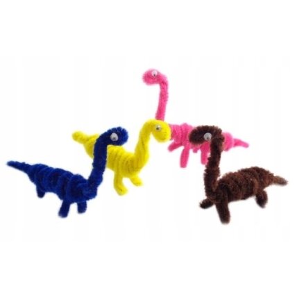 Šenilo vielos strypeliai CRAFT ARTS, Fandy, 6mm x 30cm, 15 vnt., žalios sp. 3 Šenilo vielos strypeliai CRAFT ARTS, Fandy, 6mm x 30cm, 15 vnt., žalios sp. 3