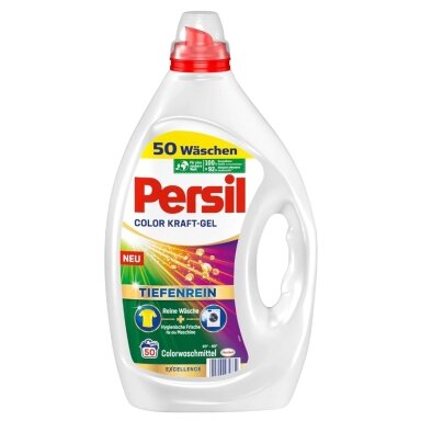 Skalbimo gelis PERSIL Color, 50 skalb., 2,25 L
