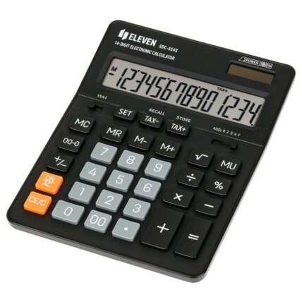 Skaičiuotuvas ELEVEN SDC-554S, 14 skaičių ekranas