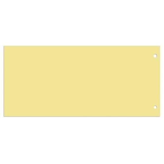 Skirtukai dokumentams FORPUS, 105x240mm, kartoniniai, 190gsm, 100vnt., geltonos sp. 1 Skirtukai dokumentams FORPUS, 105x240mm, kartoniniai, 190gsm, 100vnt., geltonos sp. 1