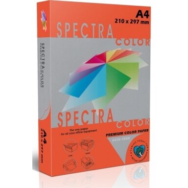 Spalvotas popierius SPECTRA COLOR, A4, 160gsm, 250 lapų, IT250 RED (intens. raudona sp.) Spalvotas popierius SPECTRA COLOR, A4, 160gsm, 250 lapų, IT250 RED (intens. raudona sp.)