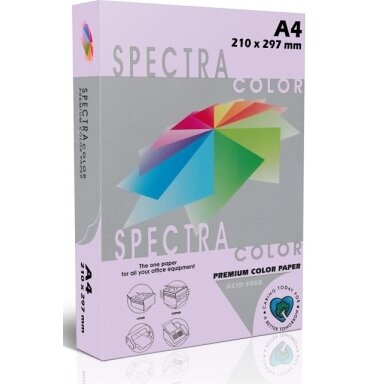 Spalvotas popierius SPECTRA COLOR, A4, 80gsm, 500 lapų, IT185 LAVENDER (levandų sp.) Spalvotas popierius SPECTRA COLOR, A4, 80gsm, 500 lapų, IT185 LAVENDER (levandų sp.)