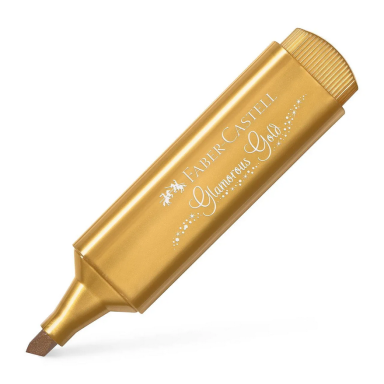 Teksto žymeklis Faber-Castell Metallic, auksinės spalvos, 1–5 mm Teksto žymeklis Faber-Castell Metallic, auksinės spalvos, 1–5 mm
