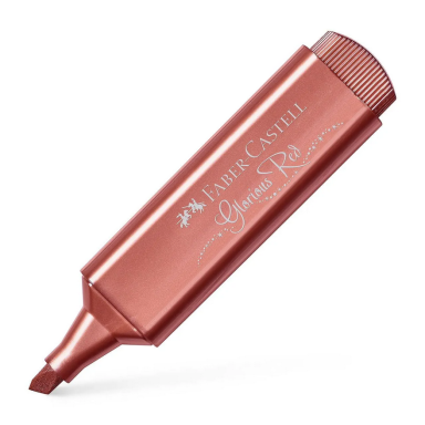 Teksto žymeklis Faber-Castell Metallic, raudonos spalvos, 1–5 mm Teksto žymeklis Faber-Castell Metallic, raudonos spalvos, 1–5 mm