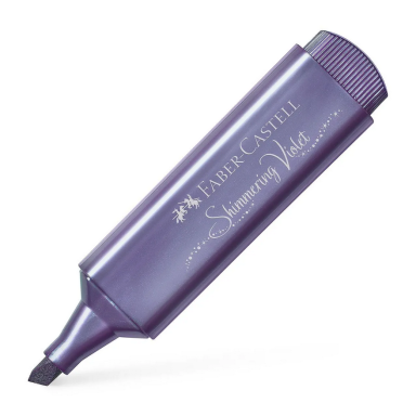 Teksto žymeklis Faber-Castell Metallic, violetinės spalvos, 1–5 mm Teksto žymeklis Faber-Castell Metallic, violetinės spalvos, 1–5 mm