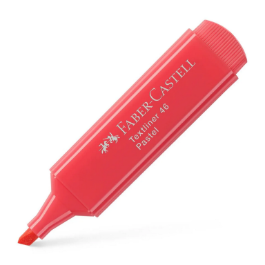 Teksto žymeklis Faber-Castell Textliner 46 Pastel, pastelinės persiko spalvos, 1–5 mm Teksto žymeklis Faber-Castell Textliner 46 Pastel, pastelinės persiko spalvos, 1–5 mm