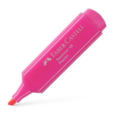 Teksto žymeklis Faber-Castell Textliner 46 Pastel, pastelinės rožinės spalvos, 1–5 mm Teksto žymeklis Faber-Castell Textliner 46 Pastel, pastelinės rožinės spalvos, 1–5 mm