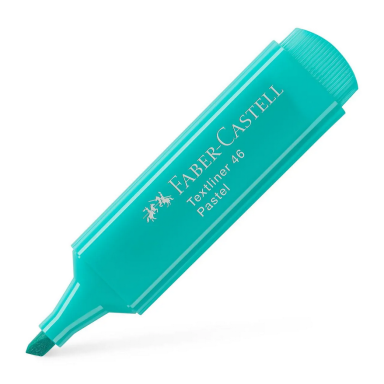 Teksto žymeklis Faber-Castell Textliner 46 Pastel, pastelinės turkio spalvos, 1–5 mm Teksto žymeklis Faber-Castell Textliner 46 Pastel, pastelinės turkio spalvos, 1–5 mm