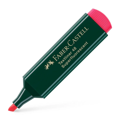Teksto žymeklis Faber-Castell Textliner 48, raudonos spalvos, 1–5 mm Teksto žymeklis Faber-Castell Textliner 48, raudonos spalvos, 1–5 mm