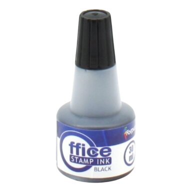 Tušas antspaudams FORPUS, 30ml, juodos sp. Tušas antspaudams FORPUS, 30ml, juodos sp.